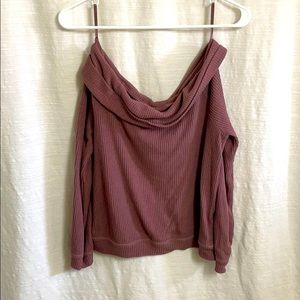 Off The Shoulder Sweater: Abercrombie & Fitch